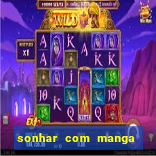 sonhar com manga no jogo do bicho