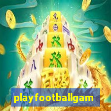 playfootballgames