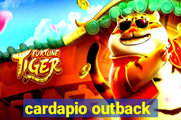 cardapio outback