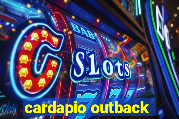 cardapio outback