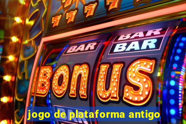 jogo de plataforma antigo