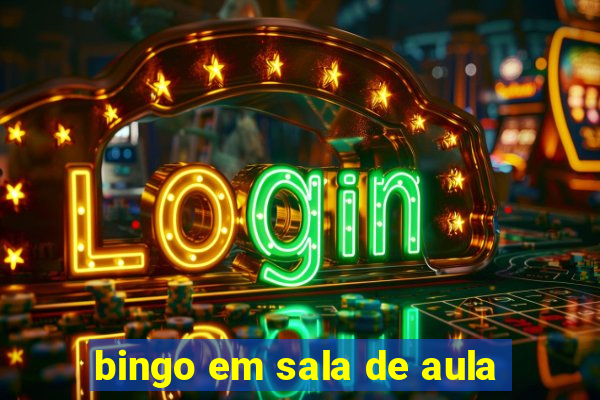 bingo em sala de aula