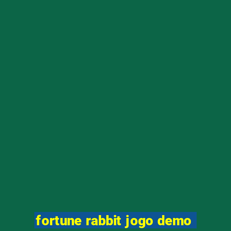 fortune rabbit jogo demo