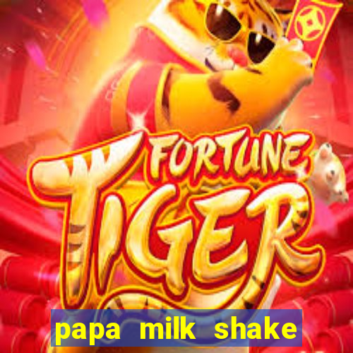 papa milk shake click jogos