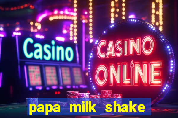 papa milk shake click jogos