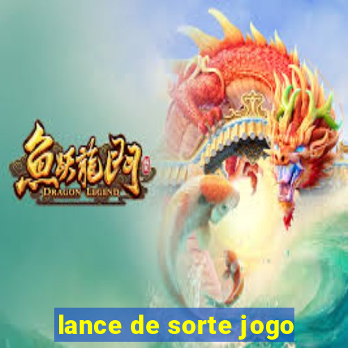 lance de sorte jogo