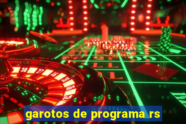 garotos de programa rs