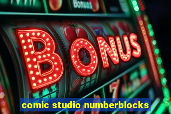 comic studio numberblocks