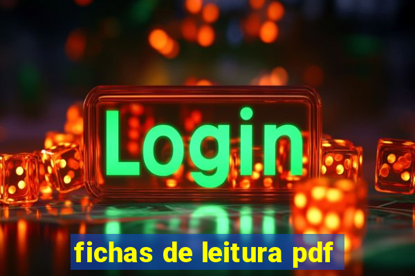 fichas de leitura pdf