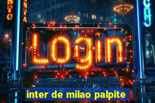 inter de milao palpite