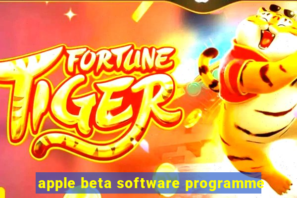 apple beta software programme