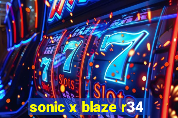 sonic x blaze r34