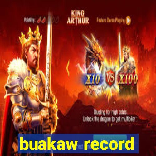 buakaw record