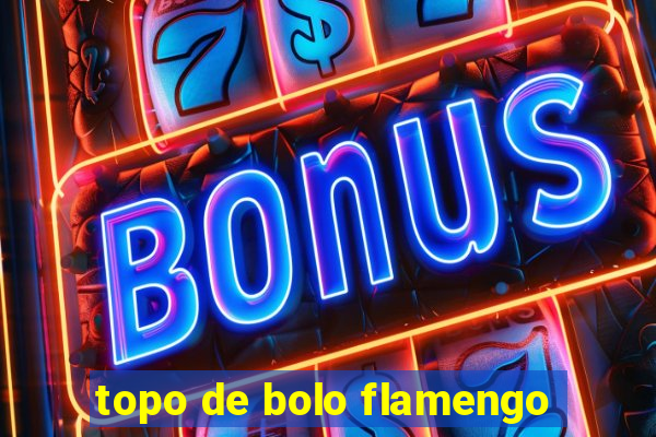 topo de bolo flamengo