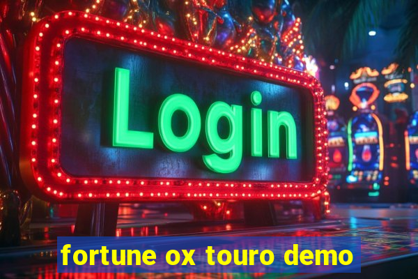 fortune ox touro demo