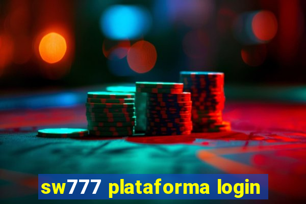 sw777 plataforma login