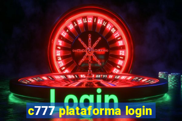 c777 plataforma login