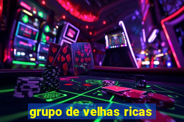 grupo de velhas ricas