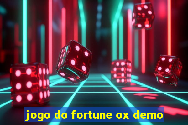 jogo do fortune ox demo