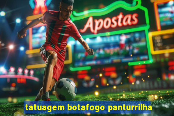 tatuagem botafogo panturrilha