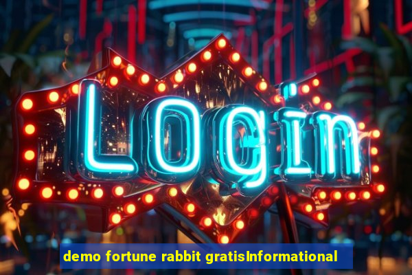 demo fortune rabbit gratisInformational