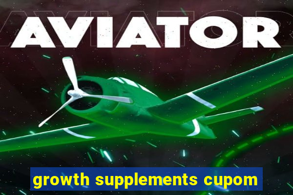 growth supplements cupom