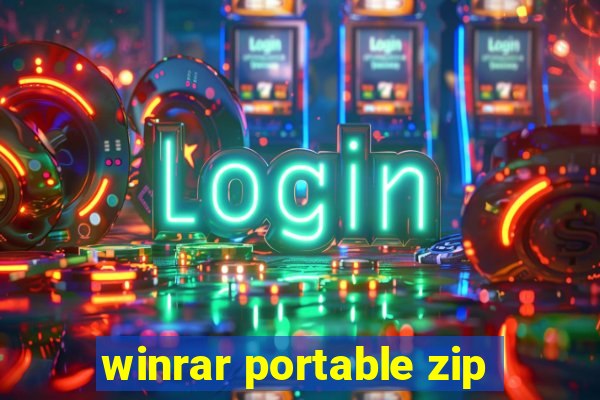 winrar portable zip