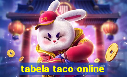 tabela taco online