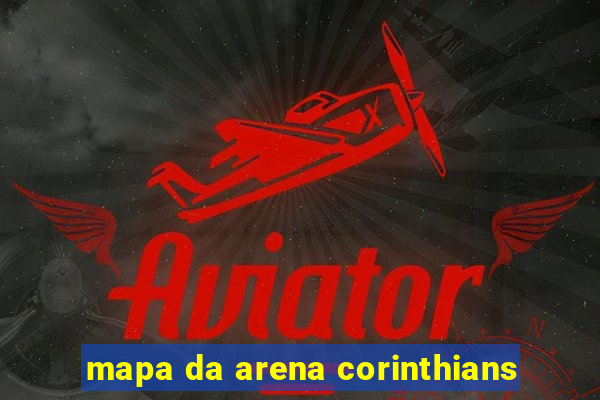 mapa da arena corinthians