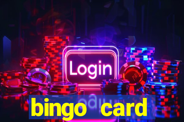 bingo card generator with pictures