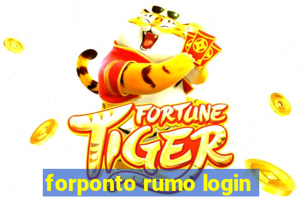 forponto rumo login