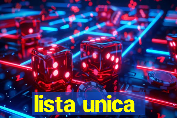 lista unica