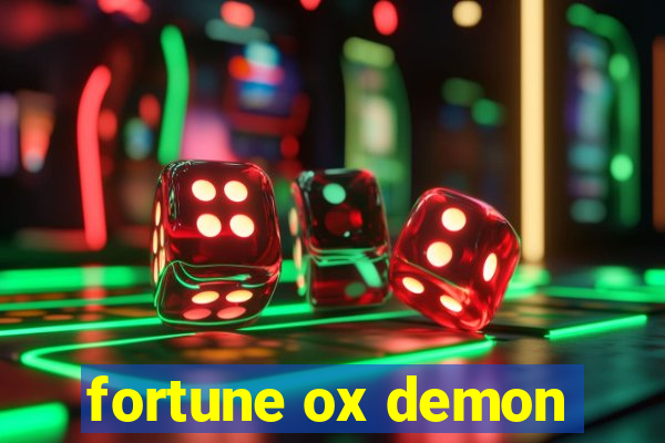 fortune ox demon