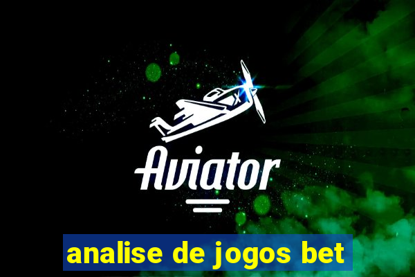 analise de jogos bet