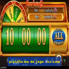 plataforma de jogo 3ss.com