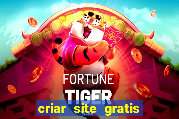 criar site gratis de jogos