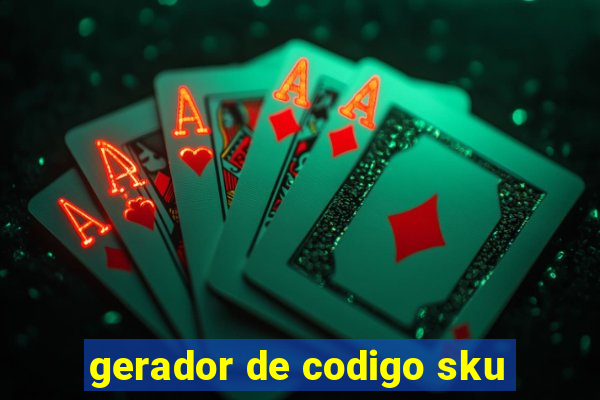 gerador de codigo sku