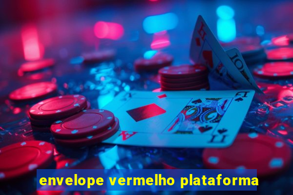 envelope vermelho plataforma