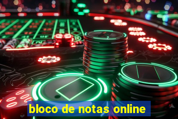 bloco de notas online