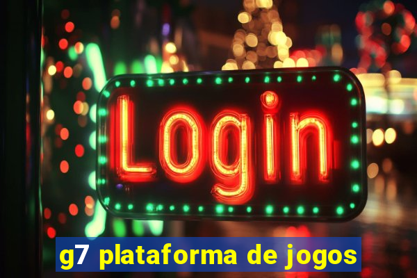 g7 plataforma de jogos