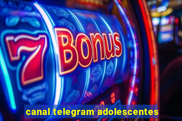 canal telegram adolescentes