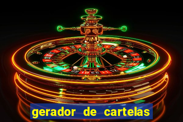 gerador de cartelas de bingo 1 a 99