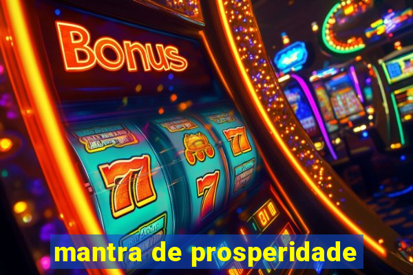 mantra de prosperidade