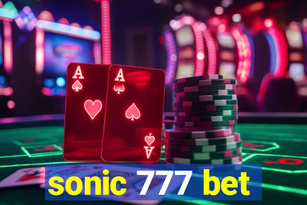 sonic 777 bet