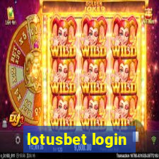 lotusbet login