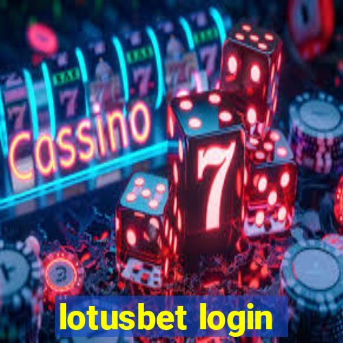 lotusbet login