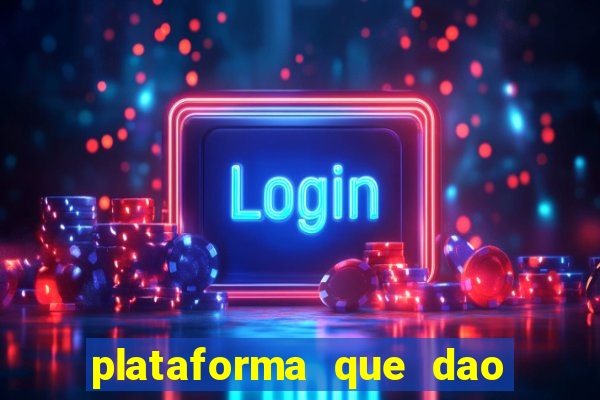 plataforma que dao bonus de cadastro