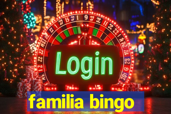 familia bingo