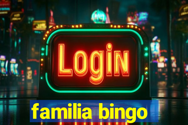 familia bingo