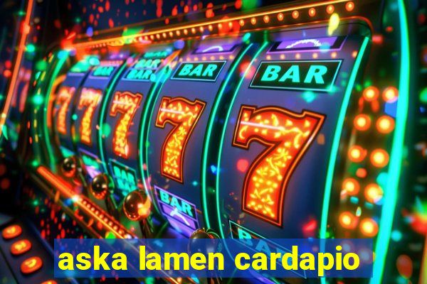 aska lamen cardapio